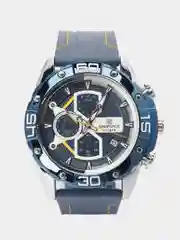 Синий мужские наручные часы Naviforce 8018T с хронографом, в подарочной упаковке