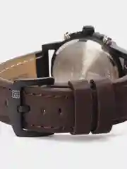Шоколадный мужские наручные часы Naviforce NF9095 с хронографом, в подарочной упаковке
