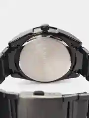 Черный мужские наручные часы Naviforce NF9038 с календарём, в подарочной упаковке