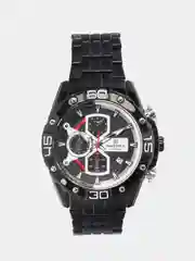 Черный мужские наручные часы Naviforce NF8018 с хронографом, в подарочной упаковке