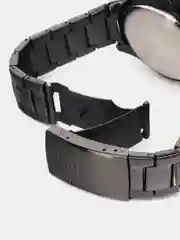 Черный мужские наручные часы Naviforce NF9089S с хронографом, в подарочной упаковке