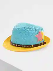 Голубой шляпа для девочки