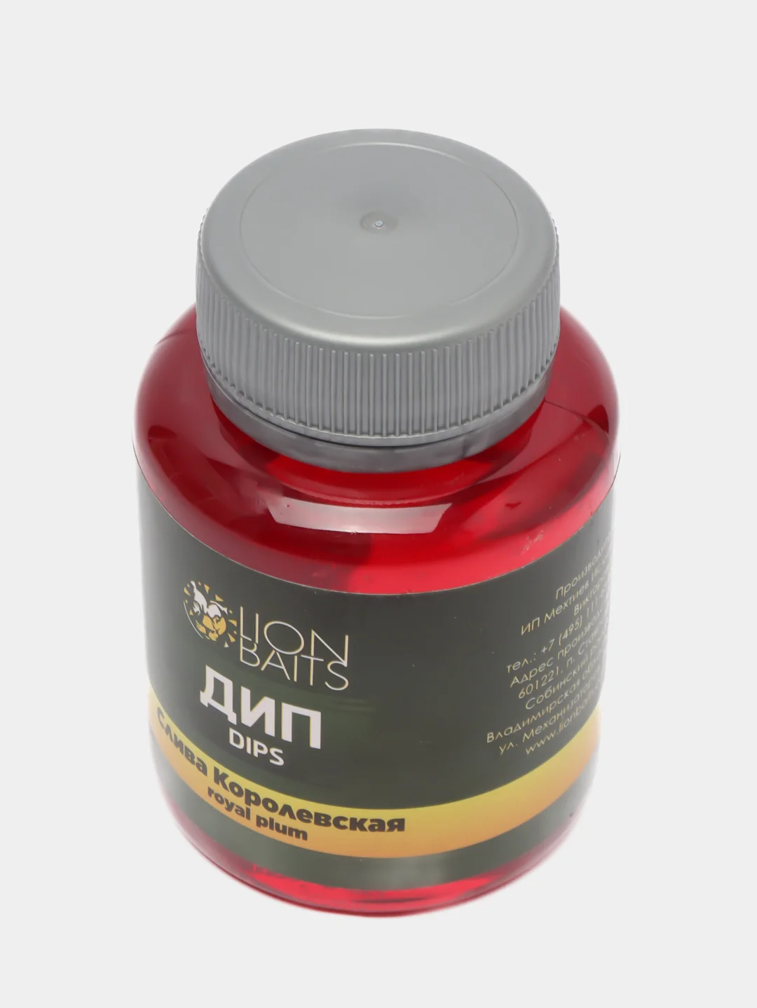 Дип Dips LION BAITS Слива королевская Plum Royale, 130 мл
