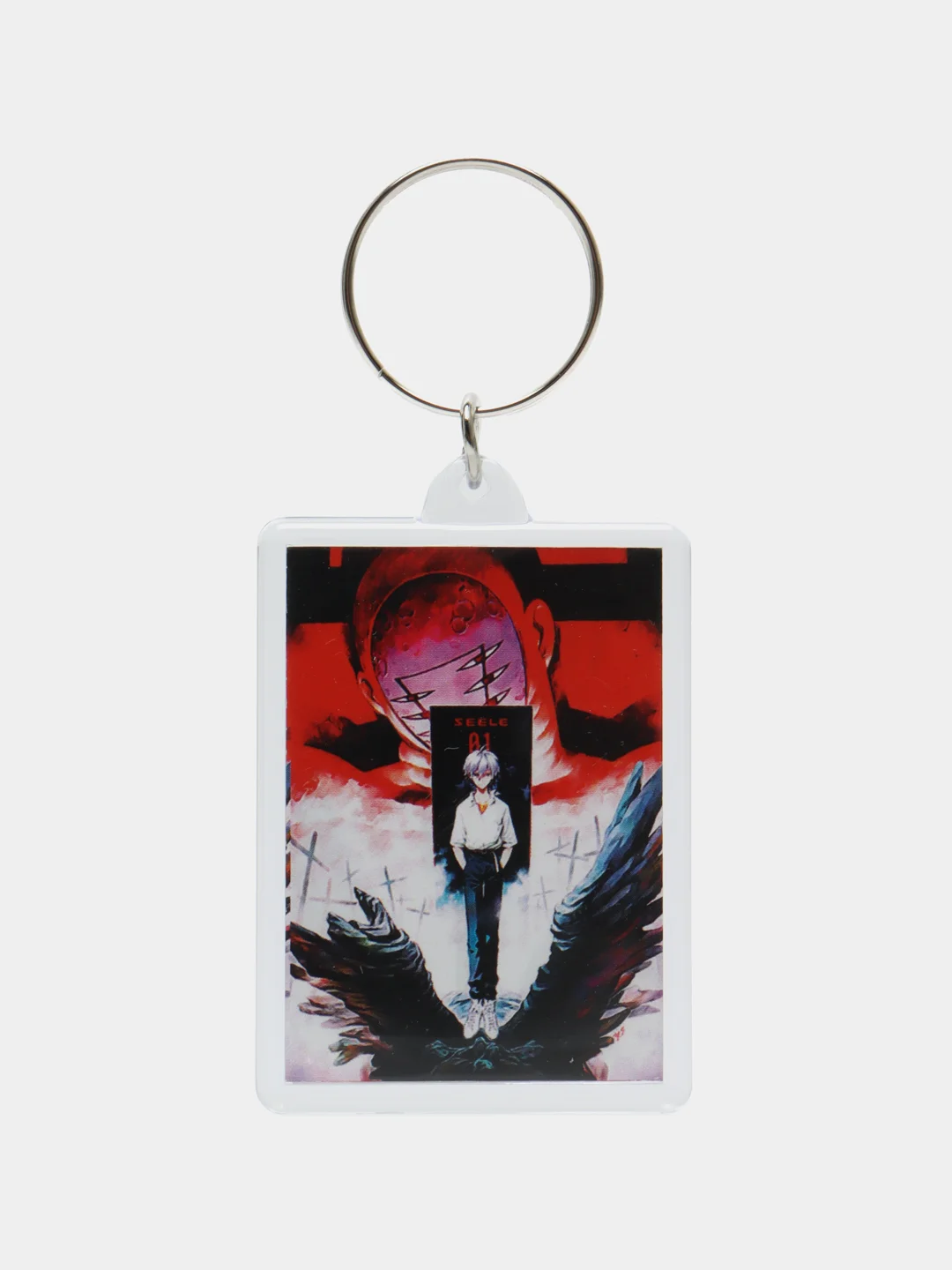 Зеленый брелок по аниме Евангелион Evangelion