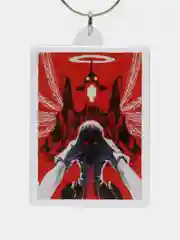 Голубой брелок по аниме Евангелион Evangelion