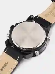 Черный мужские наручные часы Naviforce NF9097 с хронографом, в подарочной упаковке