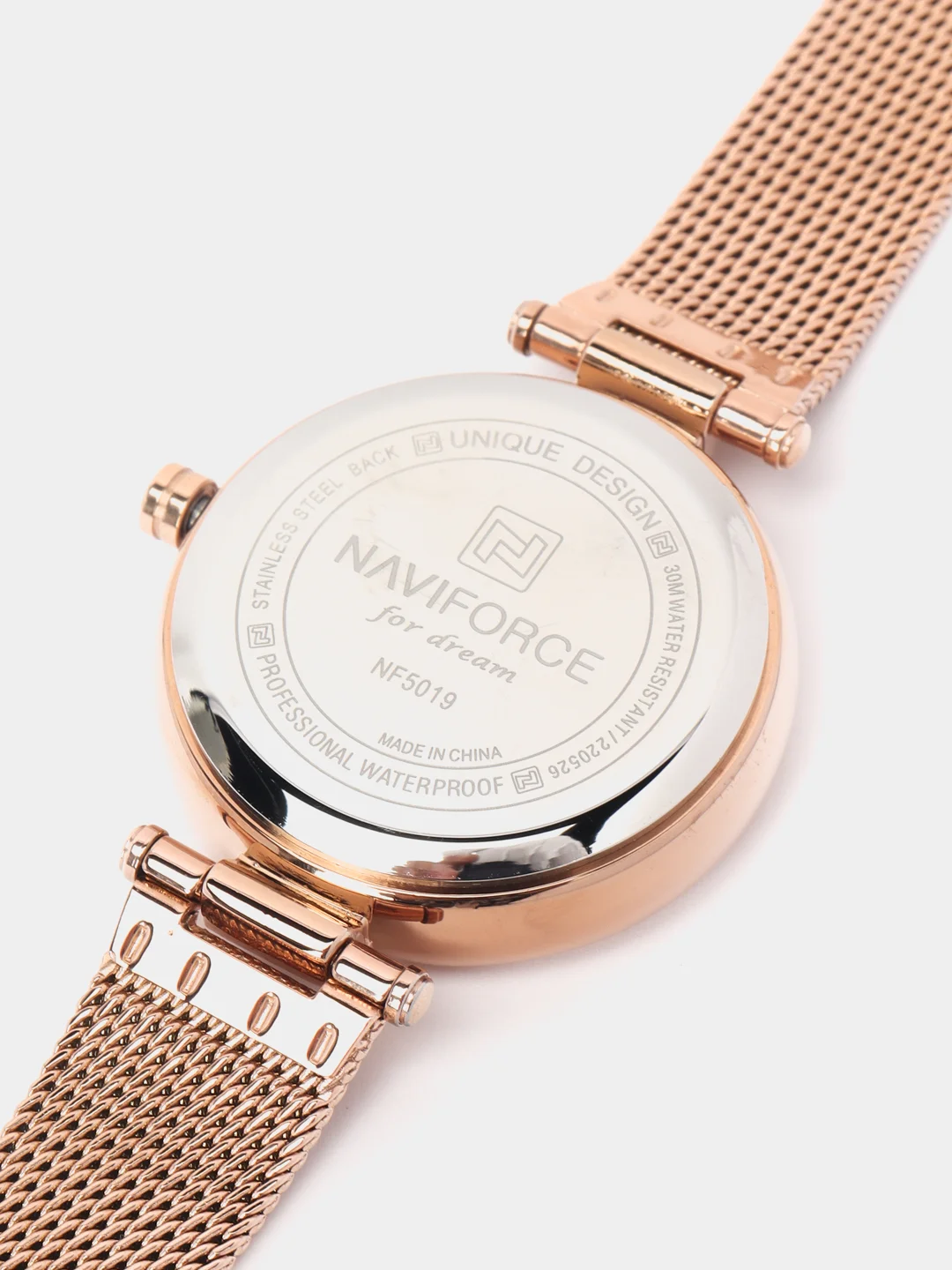 Зеленый женские наручные часы Naviforce NF5019 в подарочной упаковке