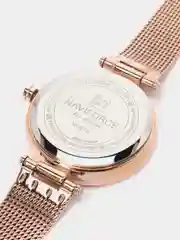 Синий женские наручные часы Naviforce NF5019 в подарочной упаковке