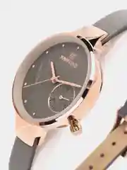 Серый женские наручные часы Naviforce NF5001 в подарочной упаковке