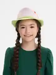 Лайм шляпа для девочки