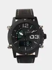 Серый мужские наручные часы Naviforce NF9095 с хронографом, в подарочной упаковке