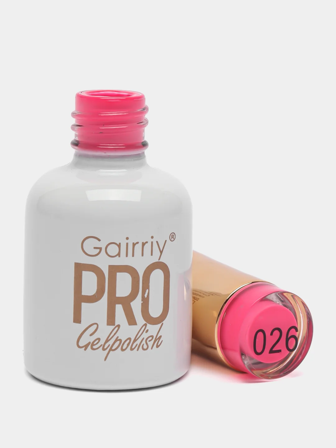 Тёмно-розовый гель-лак Gairriy Pro, оттенки розовых снов, 8 мл