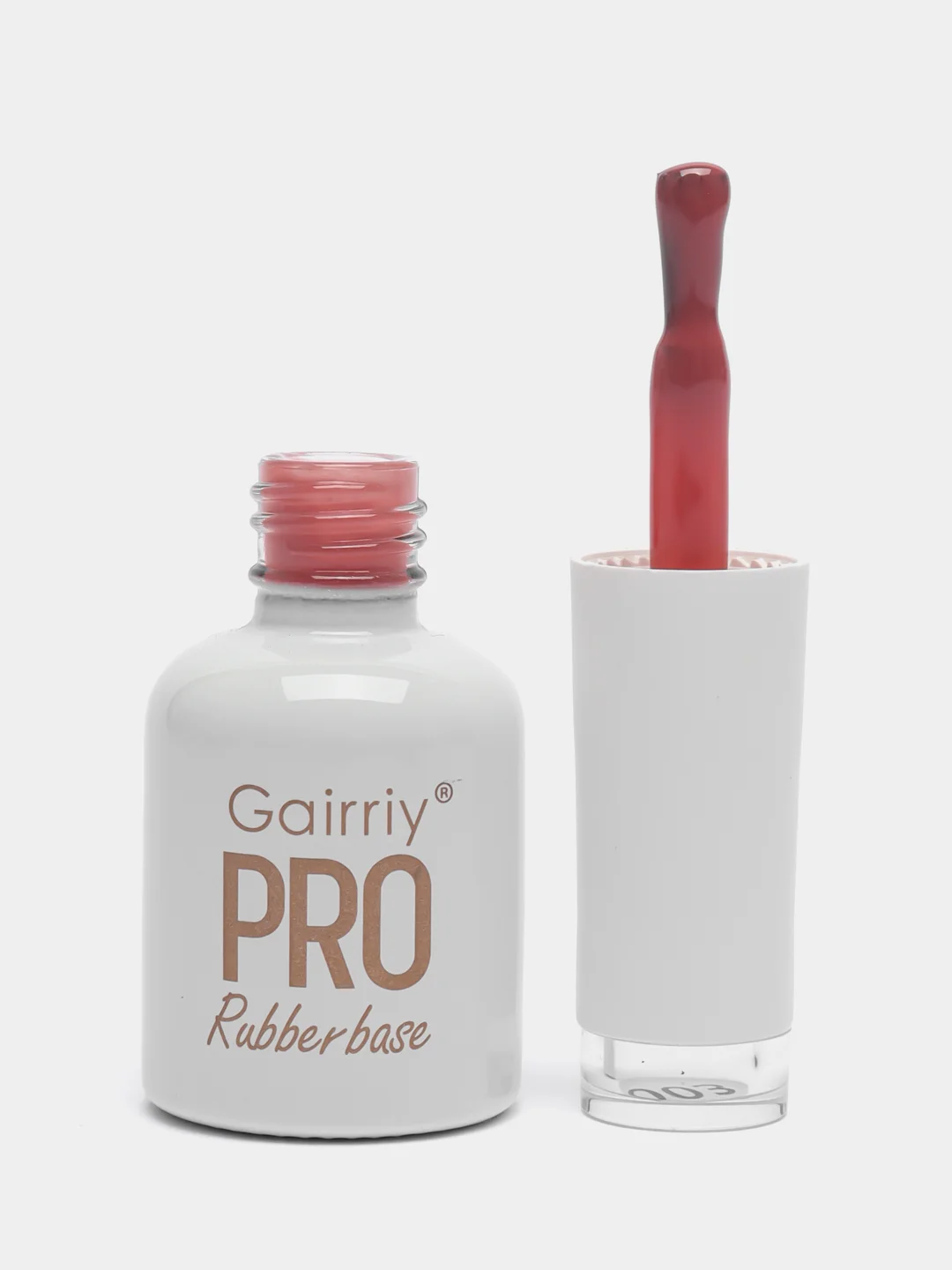 Пастельно-коралловый камуфлирующая база Gairriy Pro, молочная база, 8 мл