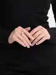 Серебряный кольцо женское на палец с камнем, кольцо с цирконом, украшение на палец