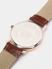 Бронзовый мужские наручные часы KINGNUOS K-023, в подарочной упаковке
