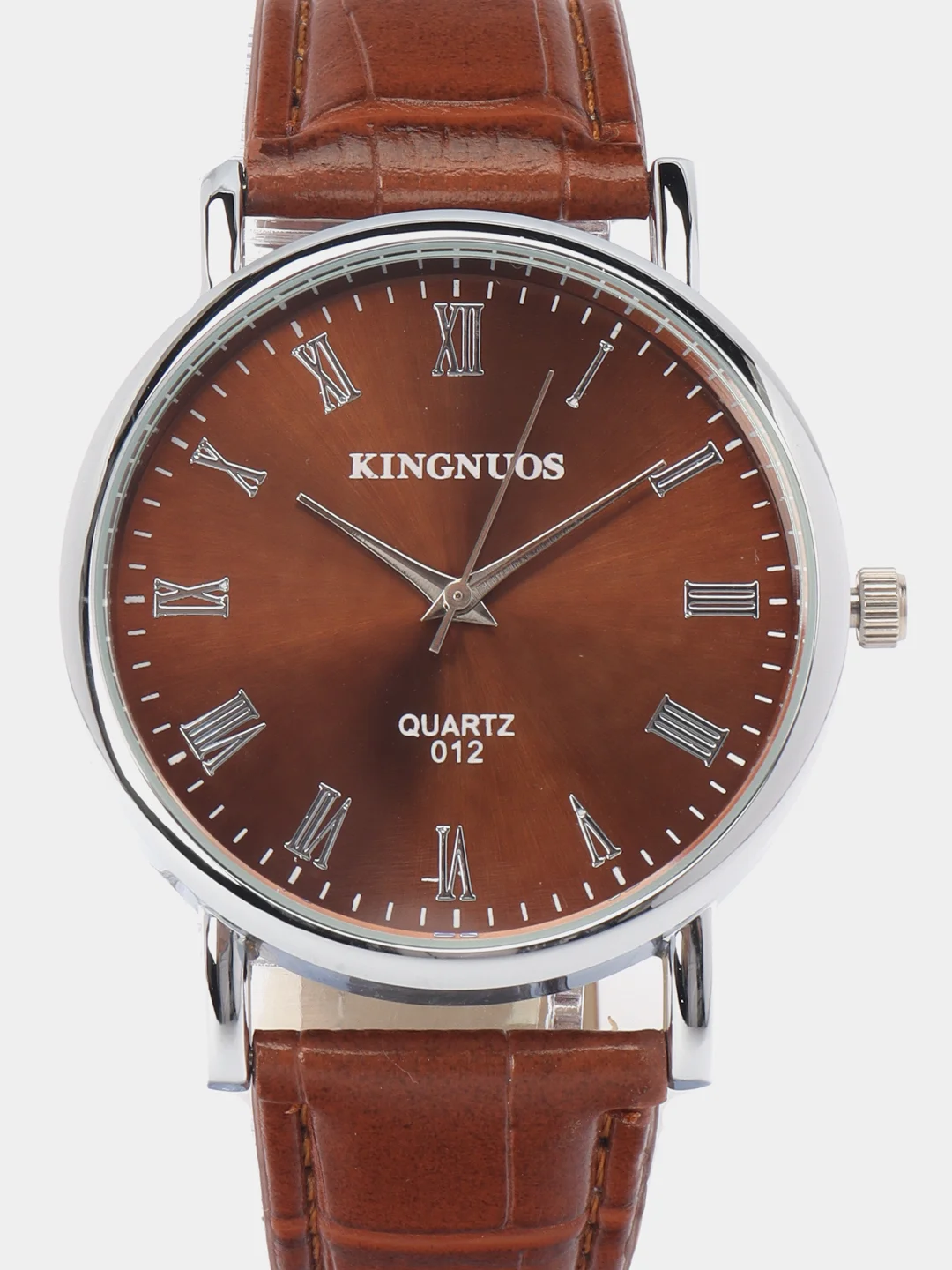Шоколадный мужские наручные часы KINGNUOS K-012, в подарочной упаковке