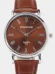 Шоколадный мужские наручные часы KINGNUOS K-012, в подарочной упаковке
