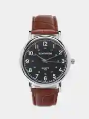 Коричневый мужские наручные часы KINGNUOS K-013, в подарочной упаковке