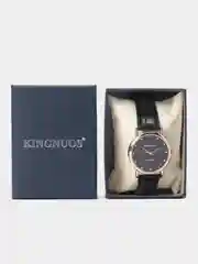 Бронзовый мужские наручные часы KINGNUOS K-026, в подарочной упаковке