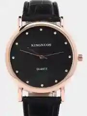 Бронзовый мужские наручные часы KINGNUOS K-026, в подарочной упаковке