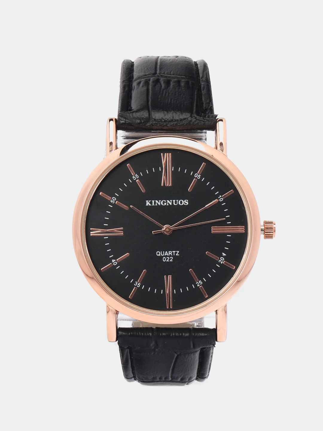 Черный мужские наручные часы KINGNUOS K-022, в подарочной упаковке