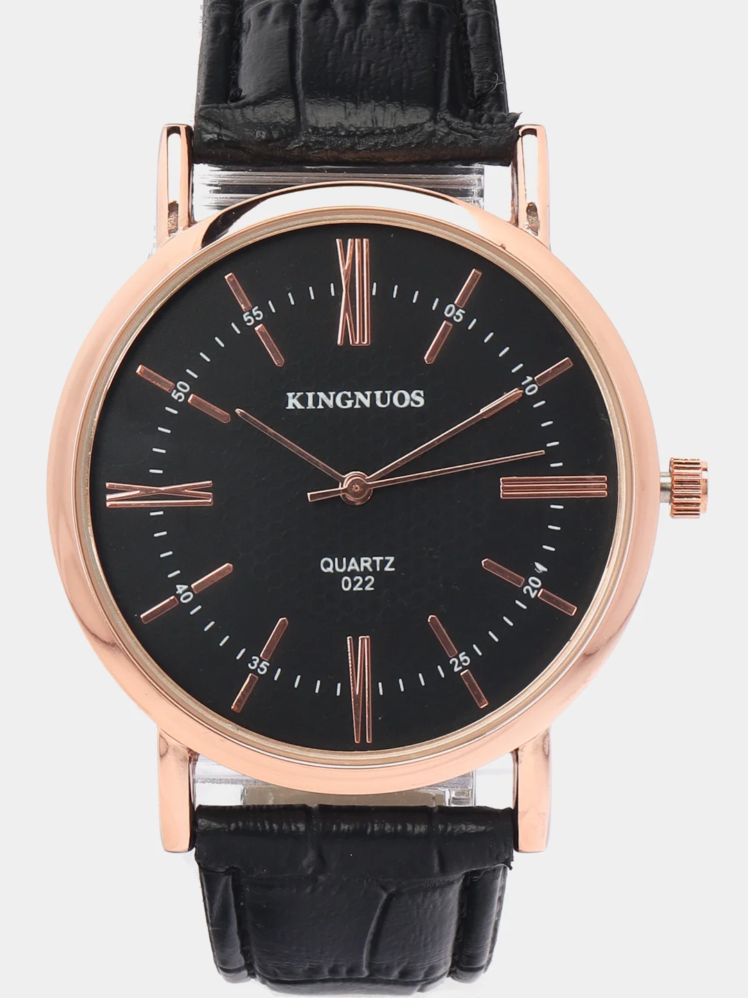 Черный мужские наручные часы KINGNUOS K-022, в подарочной упаковке