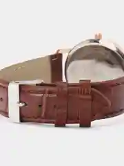 Золотой мужские наручные часы KINGNUOS K-025, в подарочной упаковке