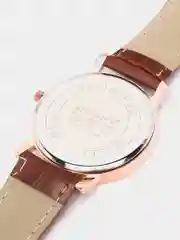 Шоколадный мужские наручные часы KINGNUOS K-022, в подарочной упаковке