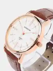 Шоколадный мужские наручные часы KINGNUOS K-022, в подарочной упаковке