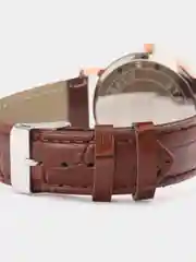 Шоколадный мужские наручные часы KINGNUOS K-022, в подарочной упаковке