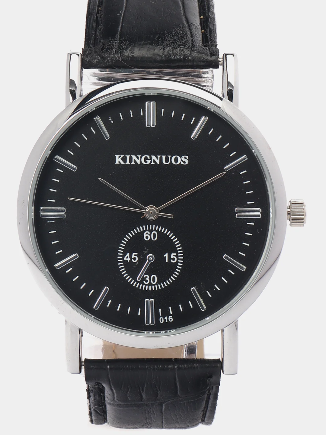 Черный мужские наручные часы KINGNUOS K-016, в подарочной упаковке