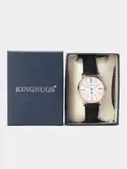 Белый мужские наручные часы KINGNUOS K-022, в подарочной упаковке