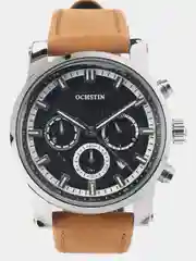Карамельный мужские наручные часы Ochstin 6111A с хронографом в подарочной упаковке