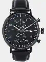 Черный мужские наручные часы Ochstin 6076C с хронографом в подарочной упаковке