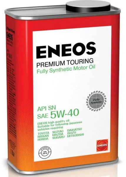 Моторное масло синтетическое ENEOS Premium TOURING SN 5W40