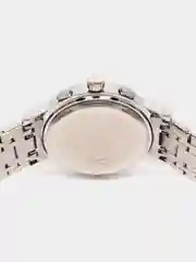 Серебряный мужские наручные часы Lige LG9849 c хронографом, в подарочной упаковке
