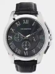 Серебряный мужские наручные часы Ochstin 7059B с хронографом в подарочной упаковке