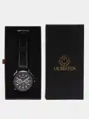 Хром мужские наручные часы Ochstin 6065A с хронографом в подарочной упаковке