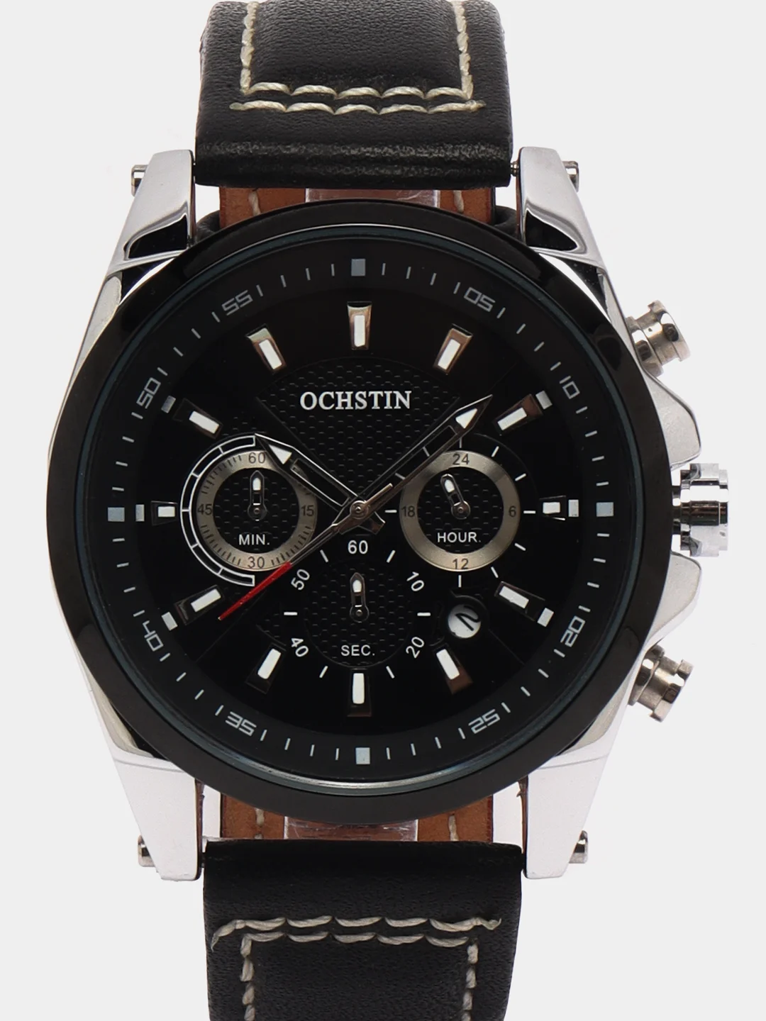 Хром мужские наручные часы Ochstin 6065A с хронографом в подарочной упаковке