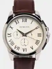 Коричневый мужские наручные часы Ochstin 7059B с хронографом в подарочной упаковке