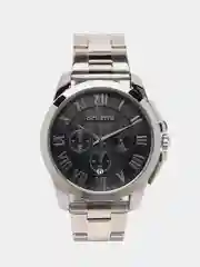 Серебряный мужские наручные часы Ochstin 7242 с хронографом в подарочной упаковке