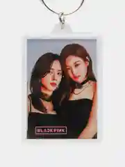 Золотой брелок Блэк Пинк Black Pink