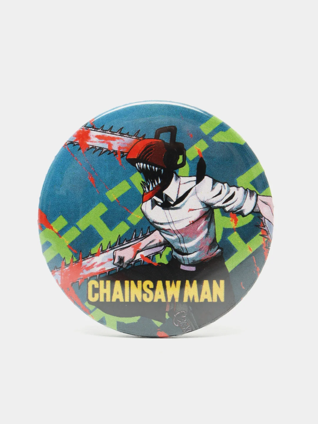 Золотой значки аниме "Человек-бензопила" (Chainsaw Man)
