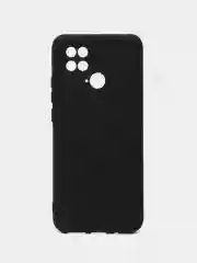 Силиконовый чехол на Xiaomi Poco C40 ( Сяоми Поко С40 ) прозрачный , защита камеры