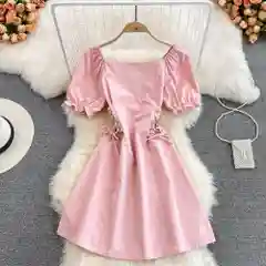 Конфетный платье
