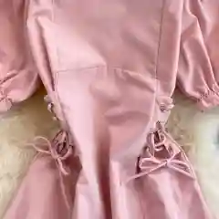 Конфетный платье