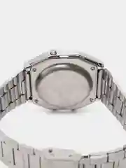 Серебряный мужские наручные электронные Led часы Skmei 1646 в подарочной упаковке