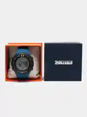 Синий мужские наручные часы Skmei 1420 в подарочной упаковке