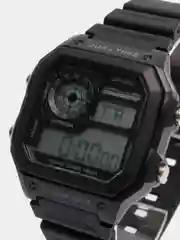 Черный мужские наручные часы Skmei 1299 в подарочной упаковке