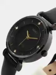 Черный женские наручные часы Skmei 1330 в подарочной упаковке
